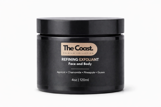 The Coast Refining Exfoliant Face and Body Scrub 4oz